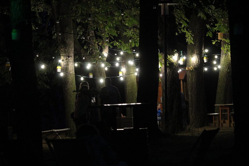 Extralange Sommerlaune gestern Abend in Bad Langensalza