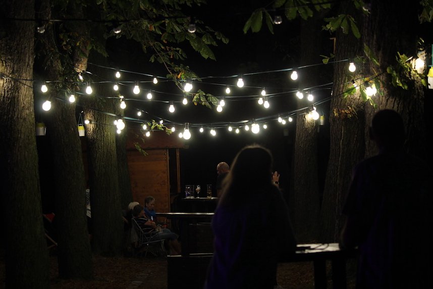 Extralange Sommerlaune gestern Abend in Bad Langensalza