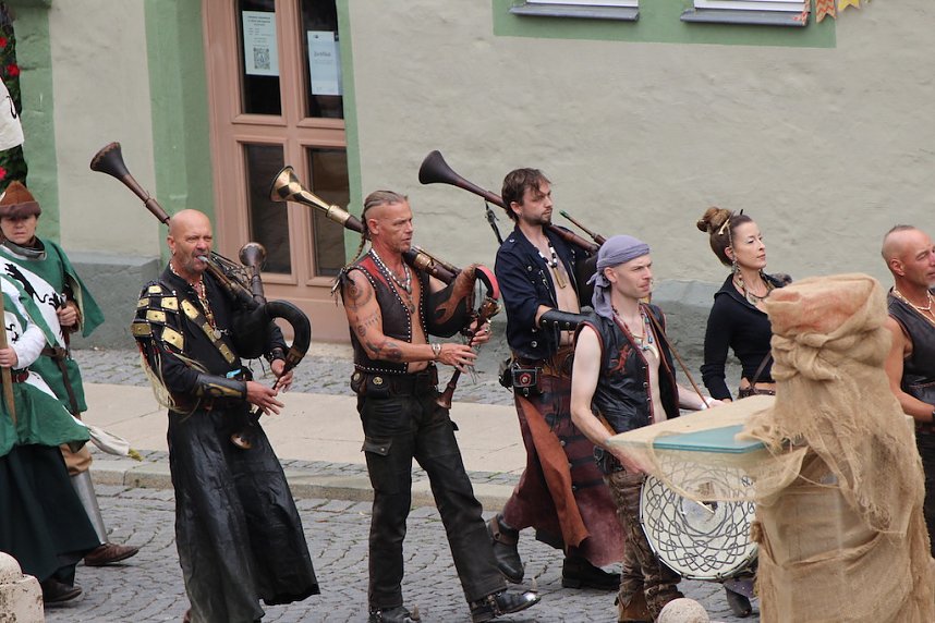 Er&ouml;ffnung des 28. Mittelalterstadtfestes in Bad Langensalza