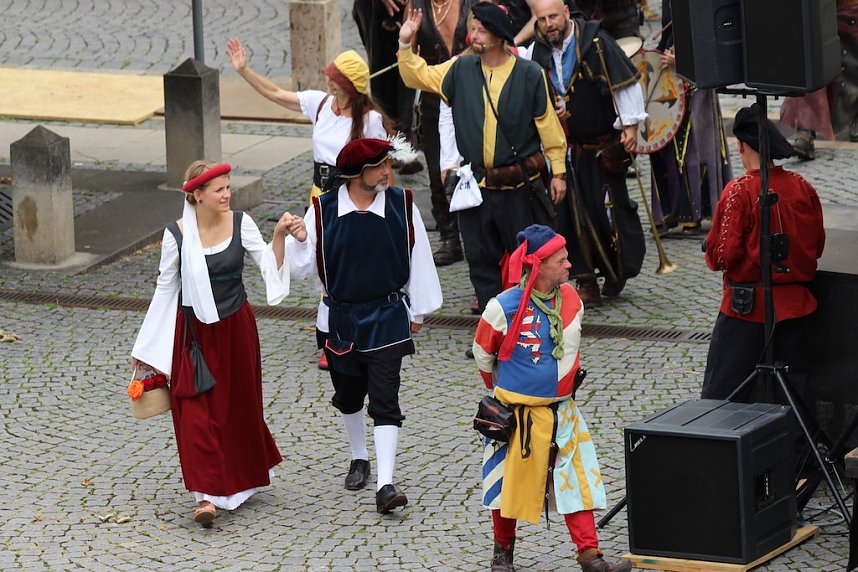 Er&ouml;ffnung des 28. Mittelalterstadtfestes in Bad Langensalza