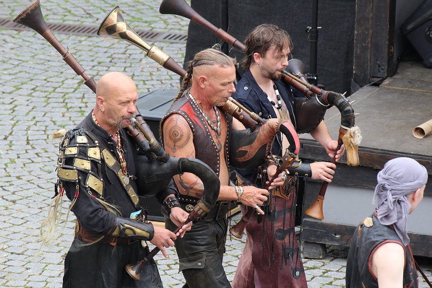 Er&ouml;ffnung des 28. Mittelalterstadtfestes in Bad Langensalza