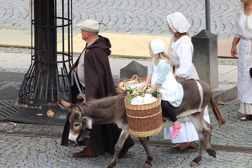 Er&ouml;ffnung des 28. Mittelalterstadtfestes in Bad Langensalza