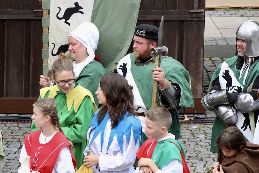 Er&ouml;ffnung des 28. Mittelalterstadtfestes in Bad Langensalza
