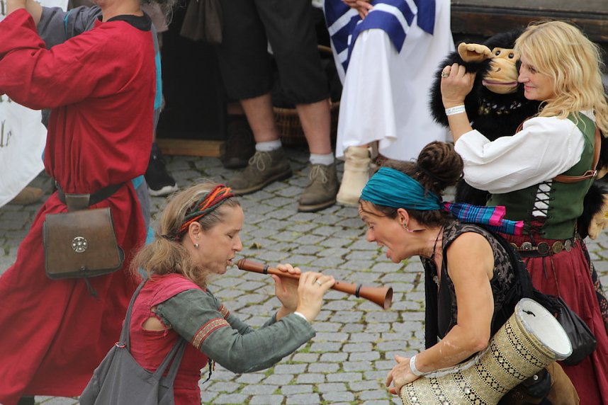 Er&ouml;ffnung des 28. Mittelalterstadtfestes in Bad Langensalza