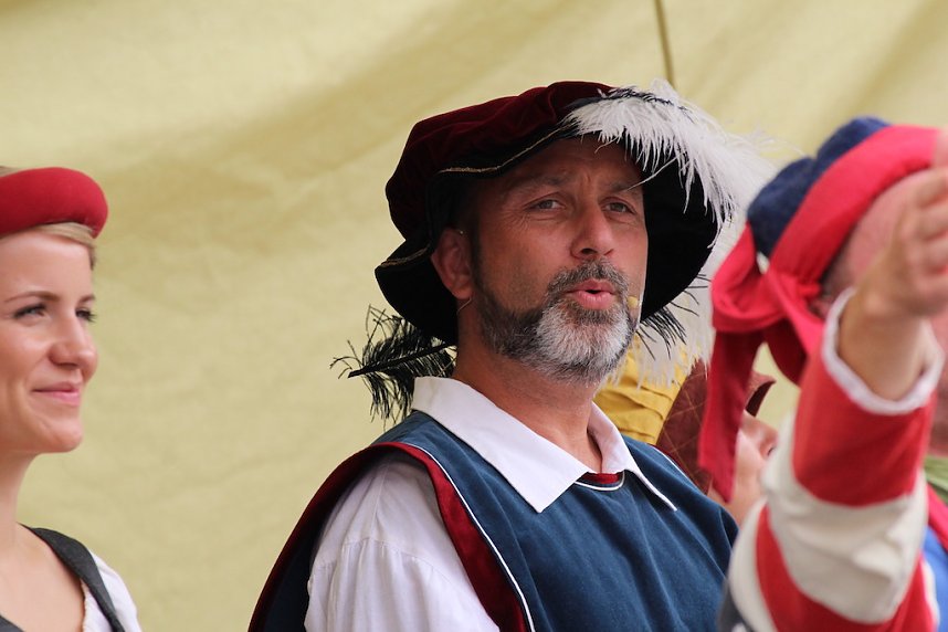 Er&ouml;ffnung des 28. Mittelalterstadtfestes in Bad Langensalza