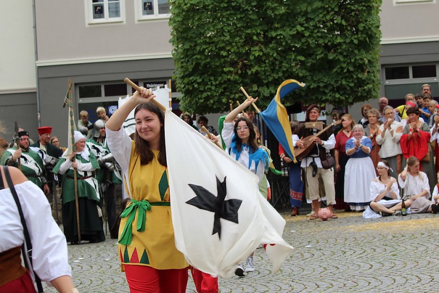 Er&ouml;ffnung des 28. Mittelalterstadtfestes in Bad Langensalza