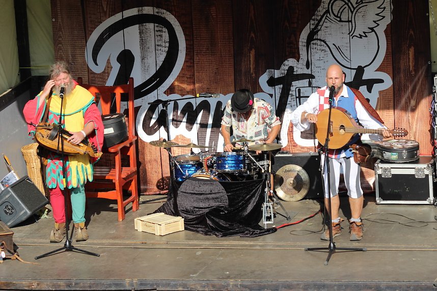 Mit einem phantastischen Spektakel und die Verabschiedung aller Akteure, endete das 28. Mittelalterfest von Bad Langensalza