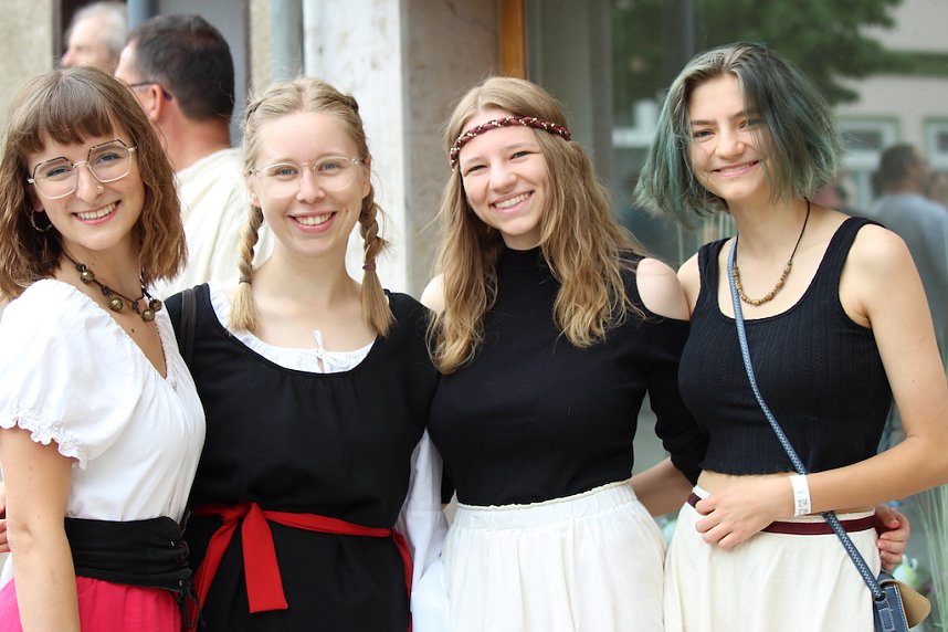 Impressionen zum 28. Mittelalterfest von Bad Langensalza