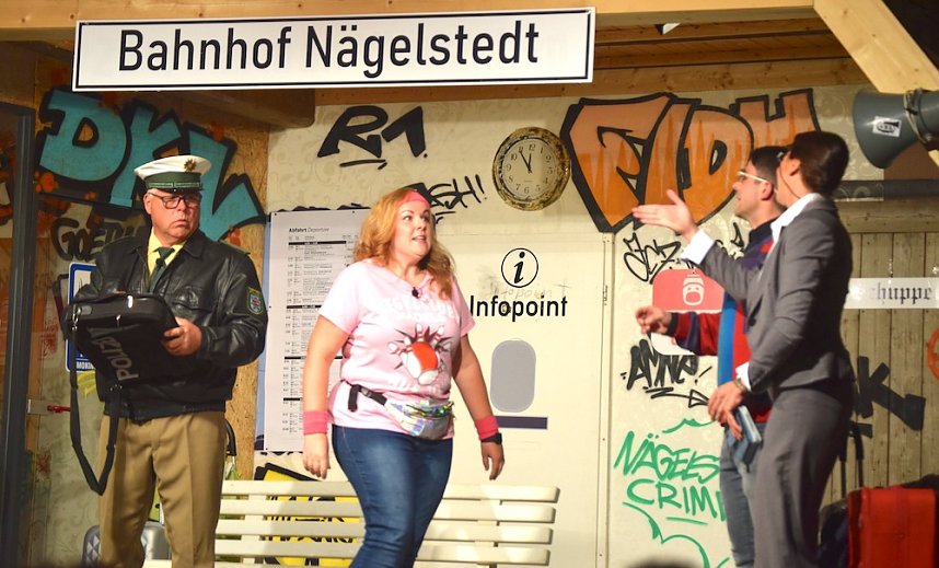 "Es f&auml;hrt kein Zug nach irgendwo" im Bauerntheater N&auml;gelstedt