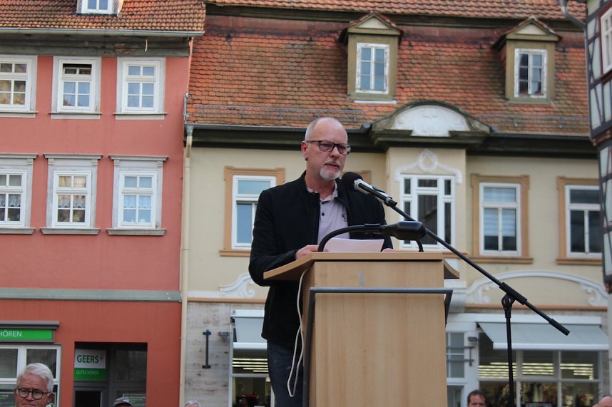 Protestkundgebung Oktober in Bad Langensalza