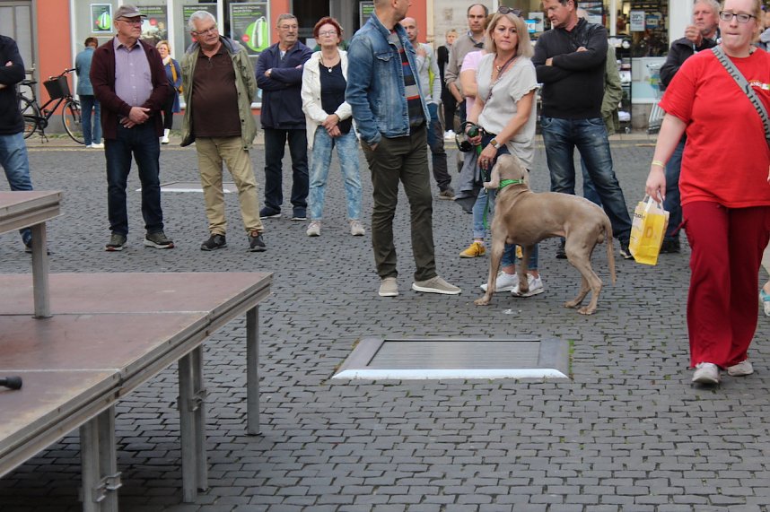 Protestkundgebung Oktober in Bad Langensalza