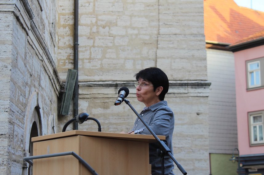 Protestkundgebung Oktober in Bad Langensalza