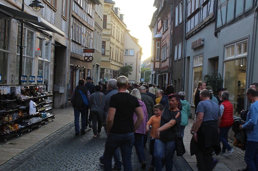 Protestkundgebung Oktober in Bad Langensalza