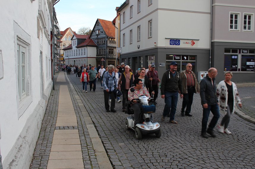 Protestkundgebung Oktober in Bad Langensalza