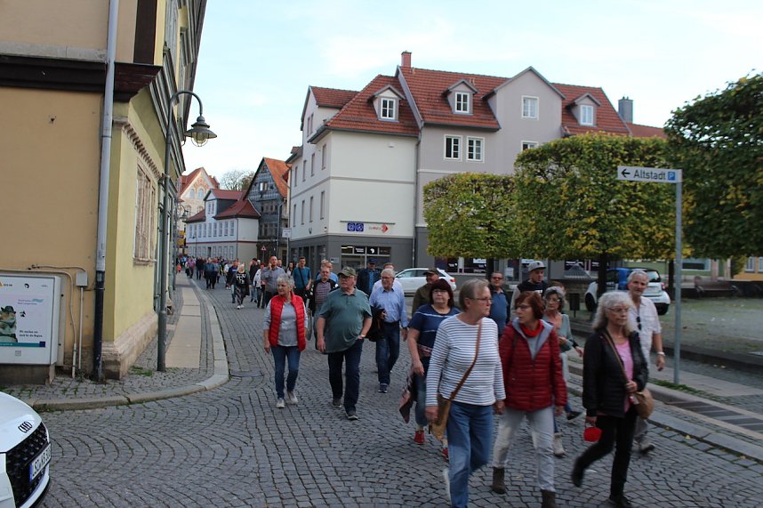 Protestkundgebung Oktober in Bad Langensalza
