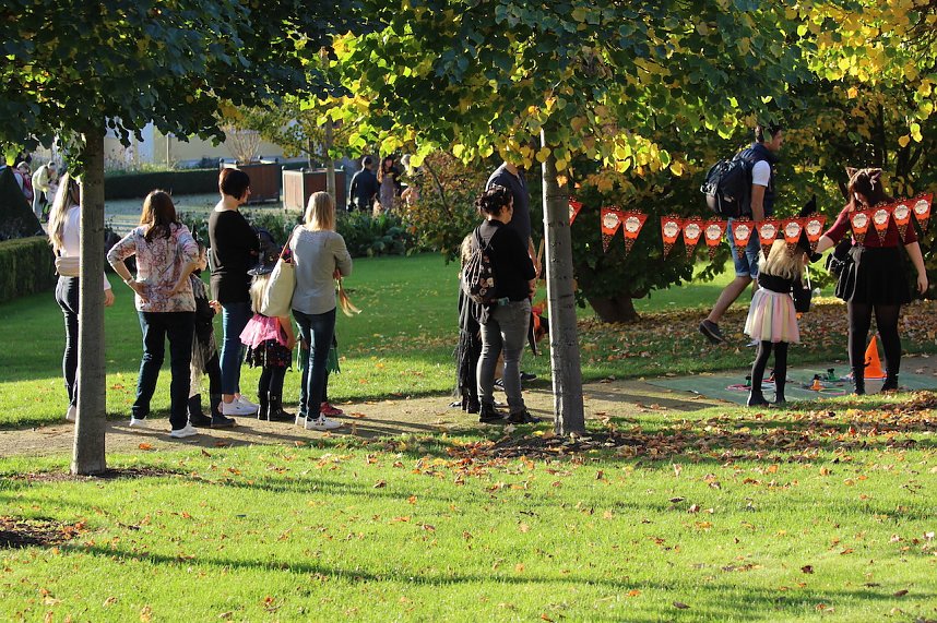 Halloween-Party im Schl&ouml;sschenpark
