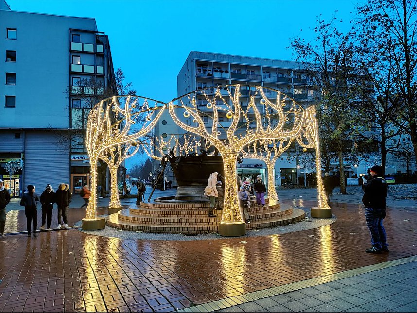 Peter Blei unterwegs in Magdeburg