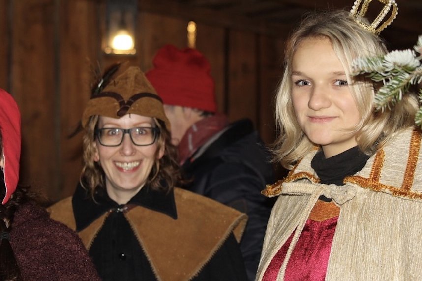 Der Bad Langensalzaer Weihnachtsmarkt ist er&ouml;ffnet