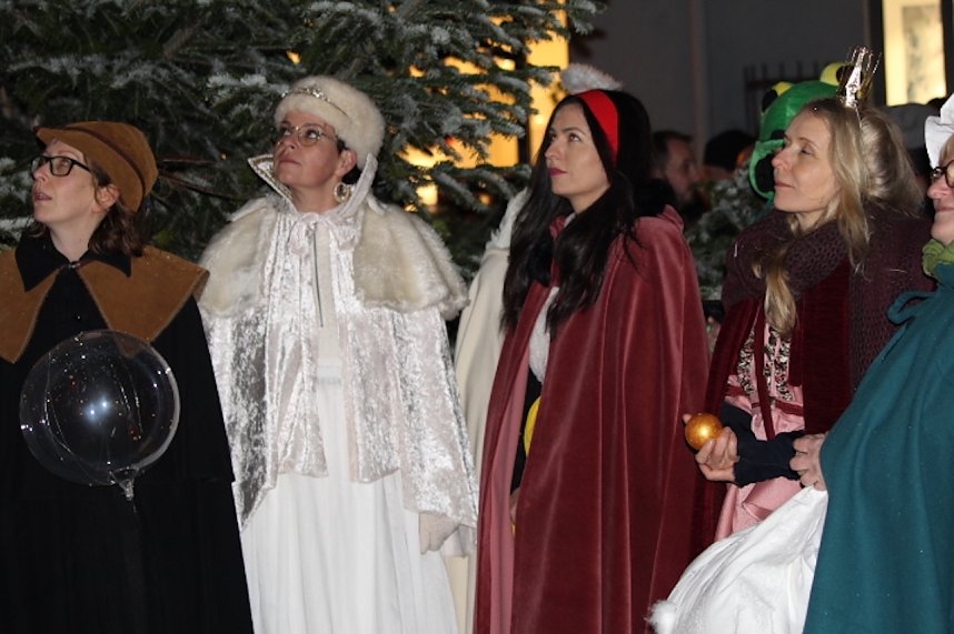 Der Bad Langensalzaer Weihnachtsmarkt ist er&ouml;ffnet