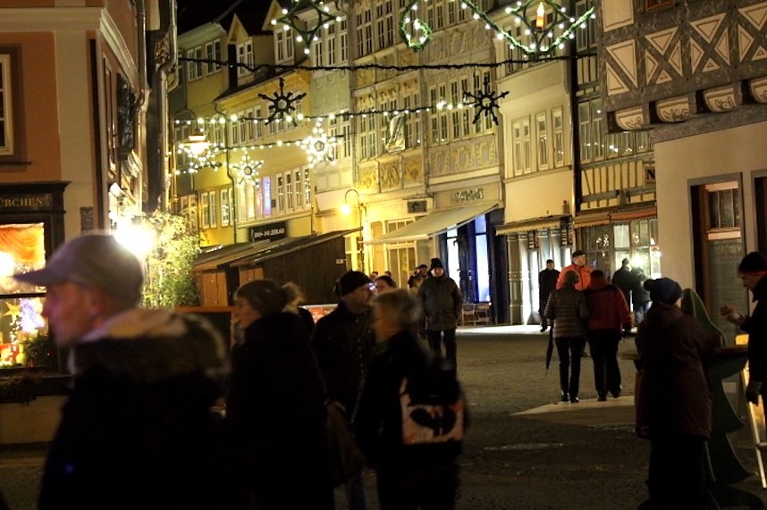 Der Bad Langensalzaer Weihnachtsmarkt ist er&ouml;ffnet