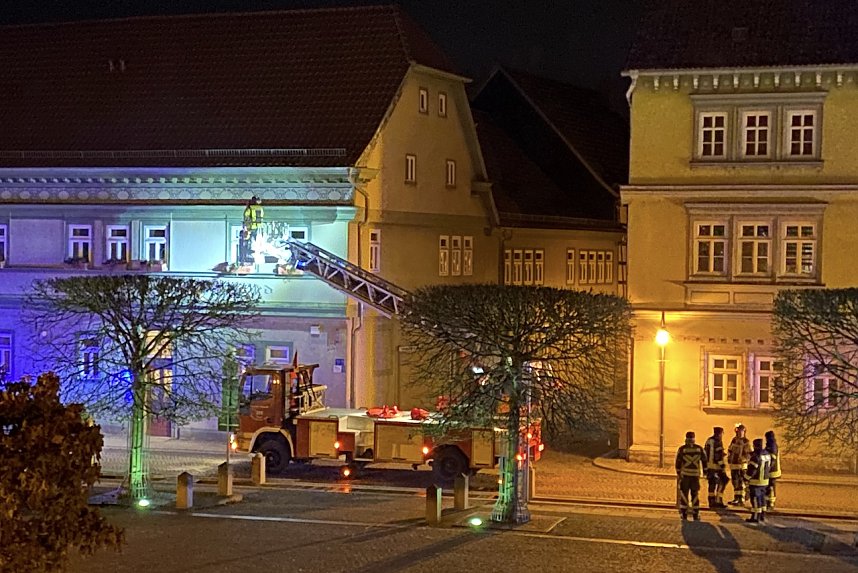 Feuerwehreinsatz am Kornmarkt