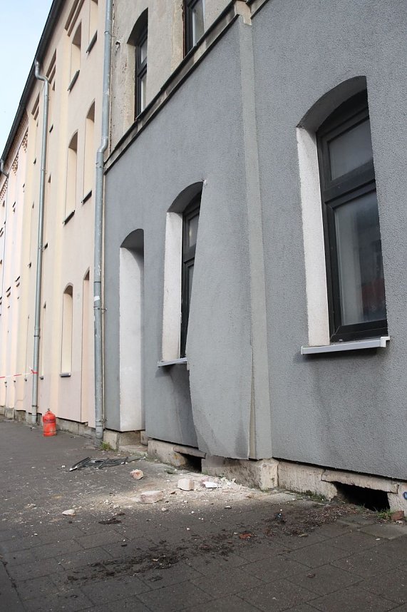 Explosion in Wohnhaus