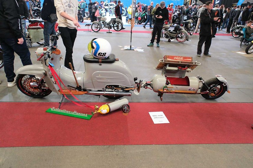 Impressionen von der Motorradmesse Erfurt