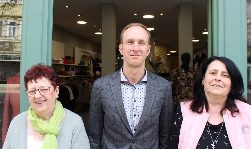 Neuer&ouml;ffnung Herrenausstatter Mock in Bad Langensalza