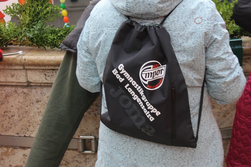 Fr&uuml;hjahrsputz am Bad Langensalzaer Rathaus