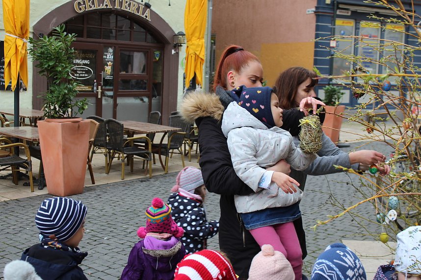 Fr&uuml;hjahrsputz am Bad Langensalzaer Rathaus