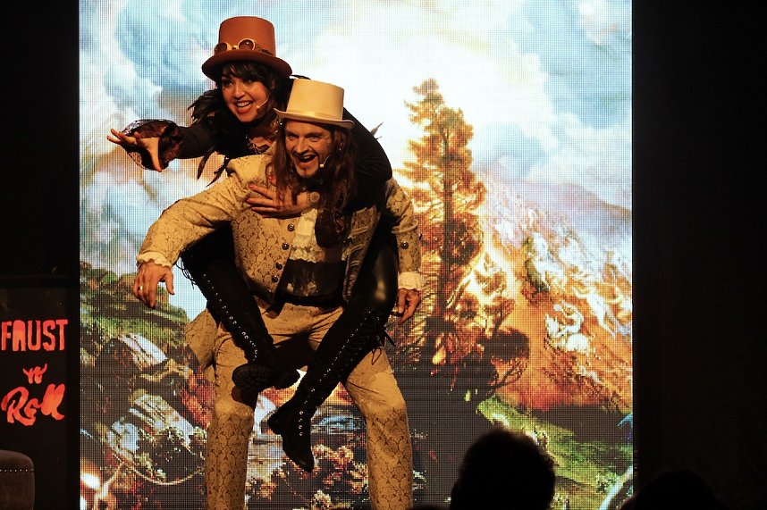 Rockthater "Faust n Roll" nach Goethe im Stocksen in Sondershausen