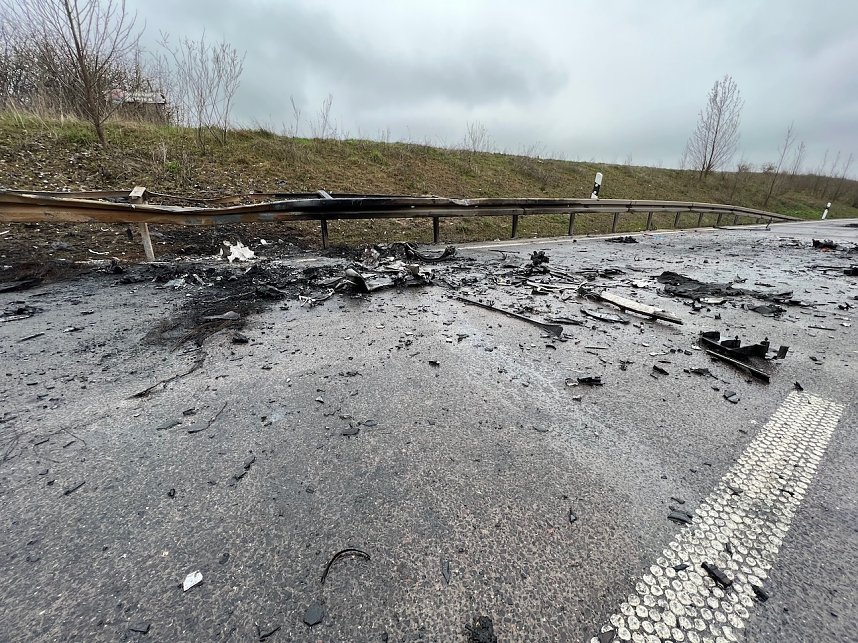 Tagbilder der Unfallstelle