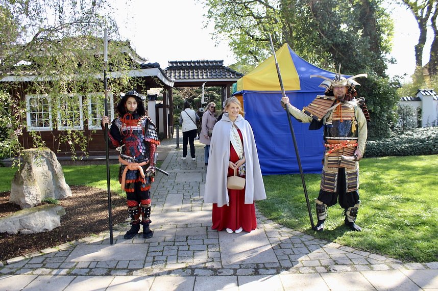 Impressionen vom Hanami 2023 in Bad Langensalza