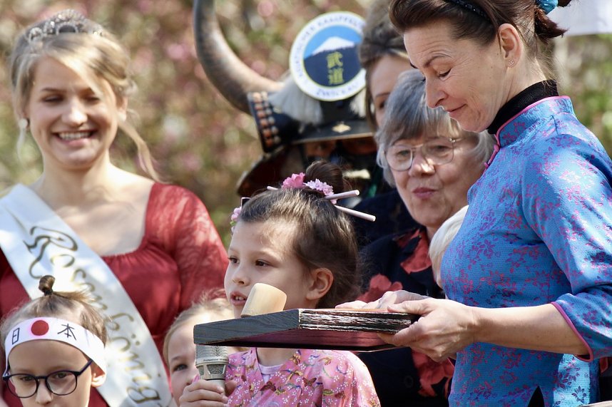 Impressionen vom Hanami 2023 in Bad Langensalza