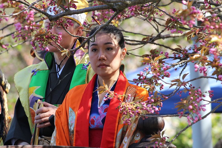 Impressionen vom Hanami 2023 in Bad Langensalza