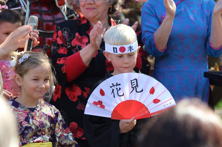 Impressionen vom Hanami 2023 in Bad Langensalza