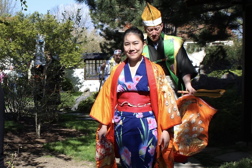 Impressionen vom Hanami 2023 in Bad Langensalza