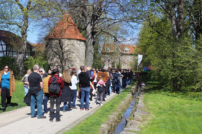Impressionen vom Hanami 2023 in Bad Langensalza
