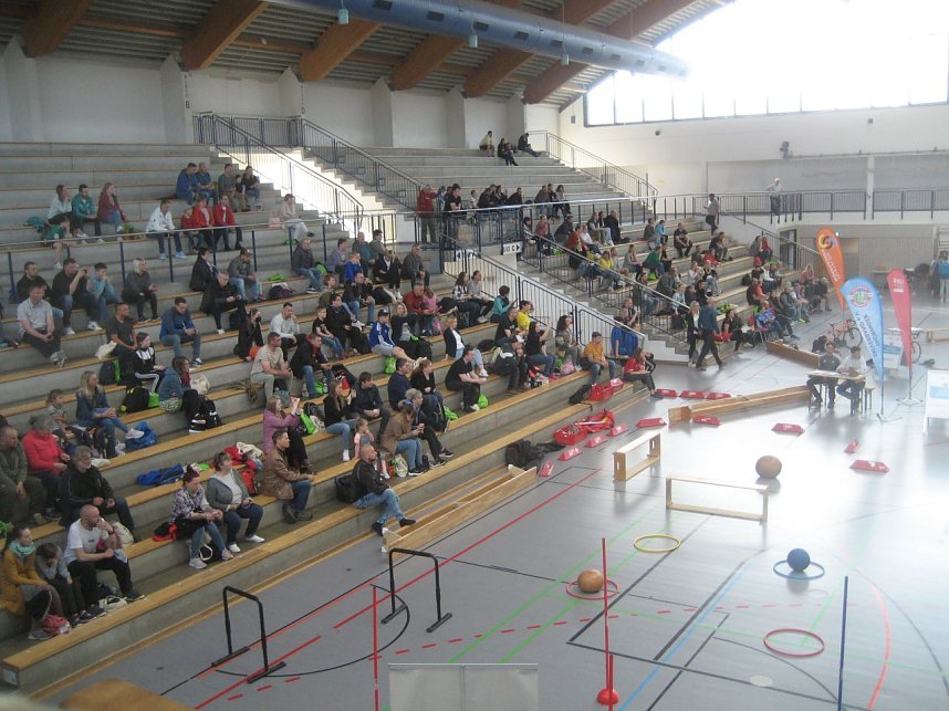 Talentiade in der Nordh&auml;user Wiedigsburghalle