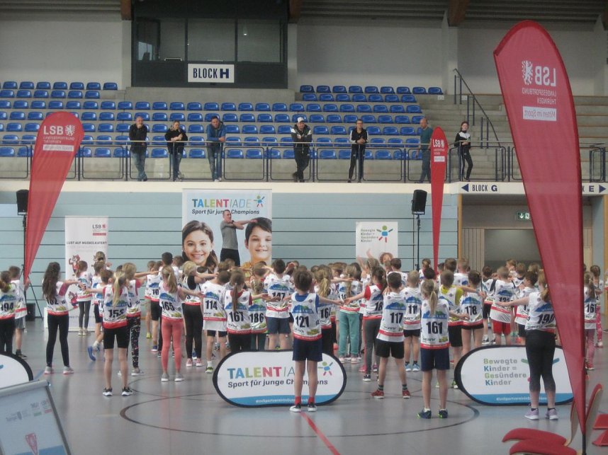 Talentiade in der Nordh&auml;user Wiedigsburghalle