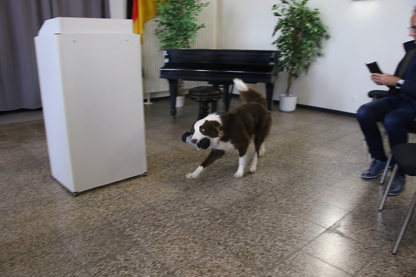 Besuch bei der Nordh&auml;user Hundestaffel