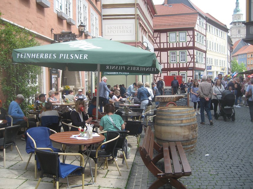 Gr&uuml;nes Innenstadtfest in Bad Langensalza