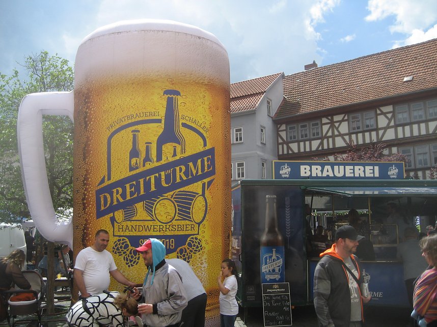 Gr&uuml;nes Innenstadtfest in Bad Langensalza