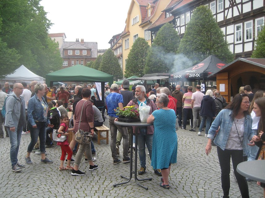 Gr&uuml;nes Innenstadtfest in Bad Langensalza