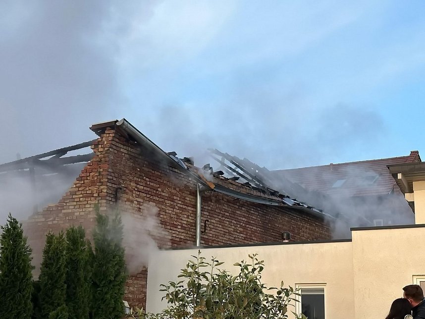 Gro&szlig;brand in Sch&ouml;nstedt