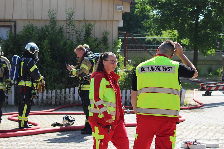 Brandeinsatz heute Vormittag in Bad Langensalza