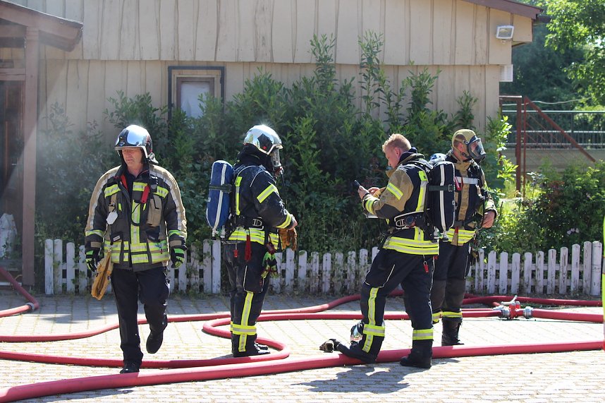 Brandeinsatz heute Vormittag in Bad Langensalza