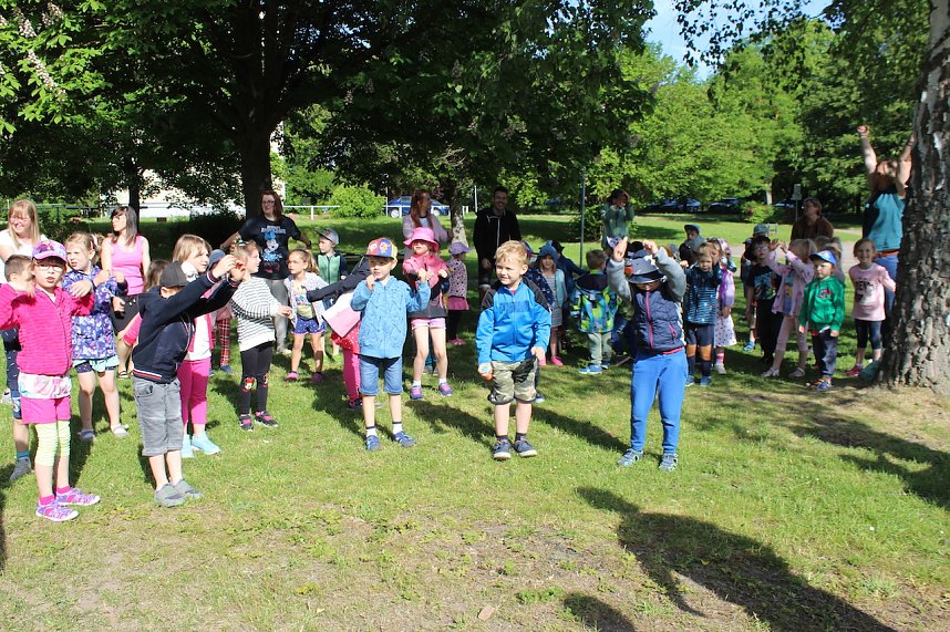 Feierliche Einweihung des neuen Spielplatzes in Bad Langensalza Nord