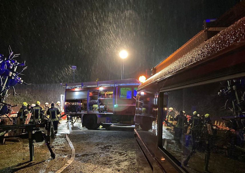 Brand in Topfstedt (Archiv)