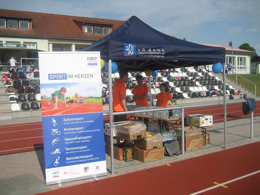 VR Bank Sporttag im Stadion der Freundschaft